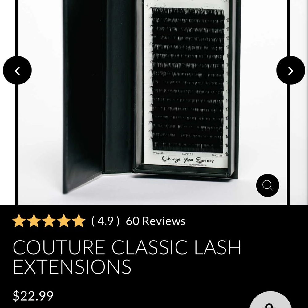 Lash supplies, moving and won't be taking it with me.
